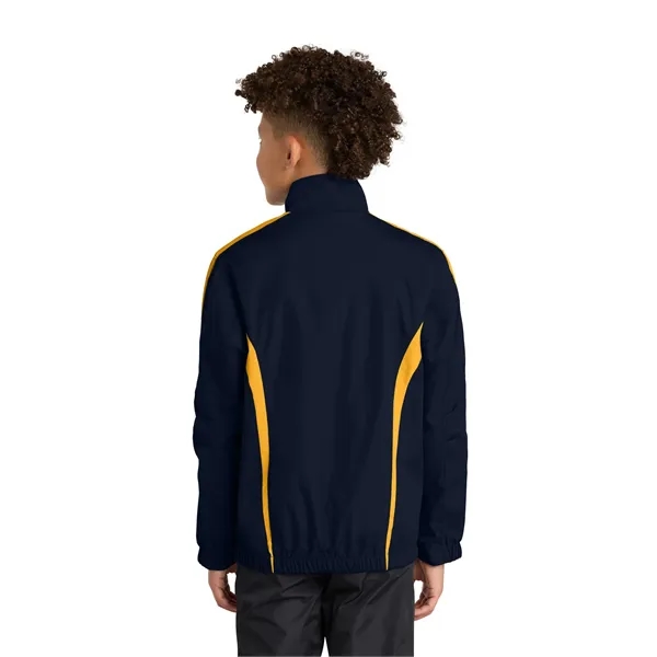 Sport-Tek Youth Colorblock Raglan Jacket.... from ASI 84863 SanMar