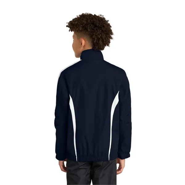 Sport-Tek Youth Colorblock Raglan Jacket.... from ASI 84863 SanMar