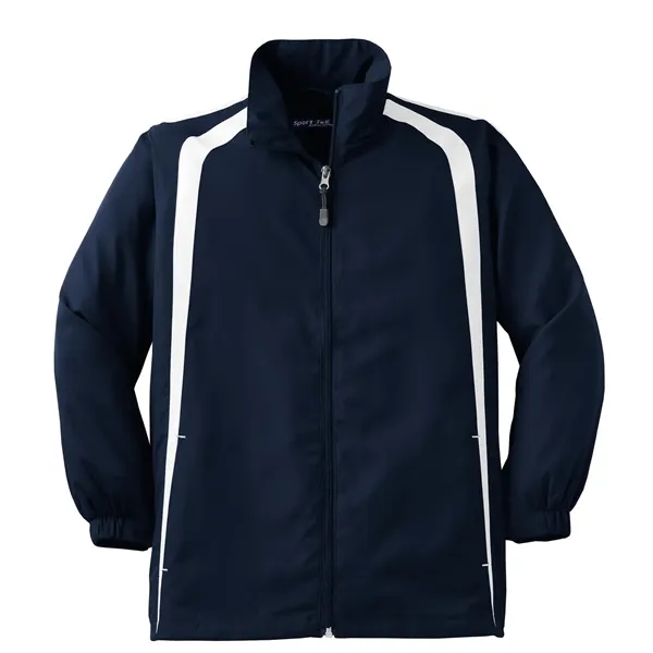 Sport-Tek Youth Colorblock Raglan Jacket.... from ASI 84863 SanMar