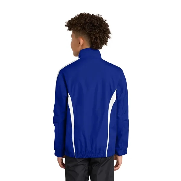 Sport-Tek Youth Colorblock Raglan Jacket.... from ASI 84863 SanMar