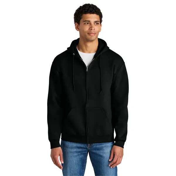 Jerzees Rugged Unisex Full-Zip Hooded Sweatshirt... from ASI 84863 SanMar