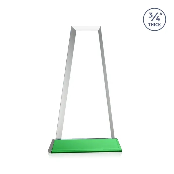 The elegant Imperial Award reflects a 0.75" thick Starfire Crystal tower... from ASI 84592 St Regis Group / St Regis