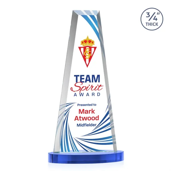 The elegant Imperial Award reflects a 0.75" thick Starfire Crystal tower... from ASI 84592 St Regis Group / St Regis