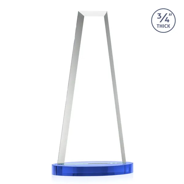 The elegant Imperial Award reflects a 0.75" thick Starfire Crystal tower... from ASI 84592 St Regis Group / St Regis