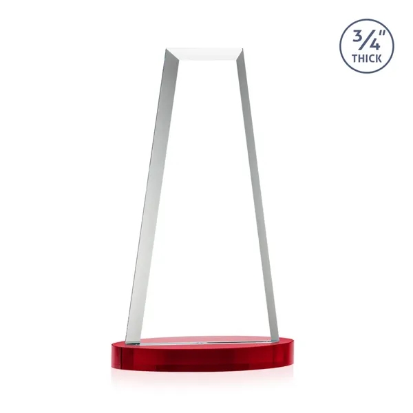 The elegant Imperial Award reflects a 0.75" thick Starfire Crystal tower... from ASI 84592 St Regis Group / St Regis