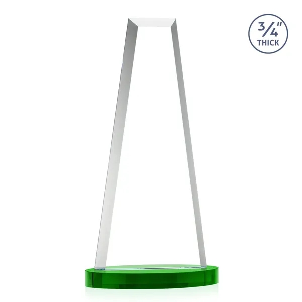 The elegant Imperial Award reflects a 0.75" thick Starfire Crystal tower... from ASI 84592 St Regis Group / St Regis