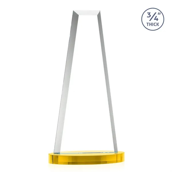 The elegant Imperial Award reflects a 0.75" thick Starfire Crystal tower... from ASI 84592 St Regis Group / St Regis