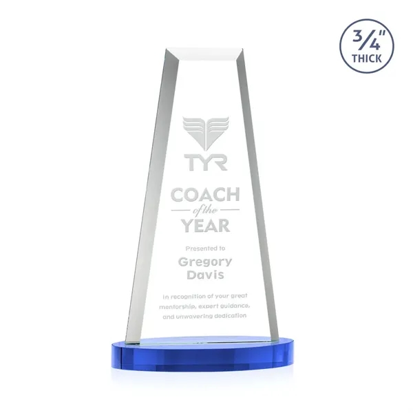 The elegant Imperial Award reflects a 0.75" thick Starfire Crystal tower... from ASI 84592 St Regis Group / St Regis