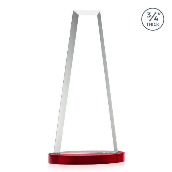 The elegant Imperial Award reflects a 0.75" thick Starfire Crystal tower... from ASI 84592 St Regis Group / St Regis