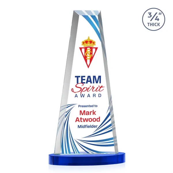 The elegant Imperial Award reflects a 0.75" thick Starfire Crystal tower... from ASI 84592 St Regis Group / St Regis