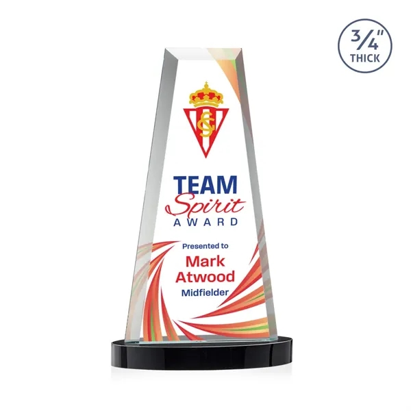 The elegant Imperial Award reflects a 0.75" thick Starfire Crystal tower... from ASI 84592 St Regis Group / St Regis