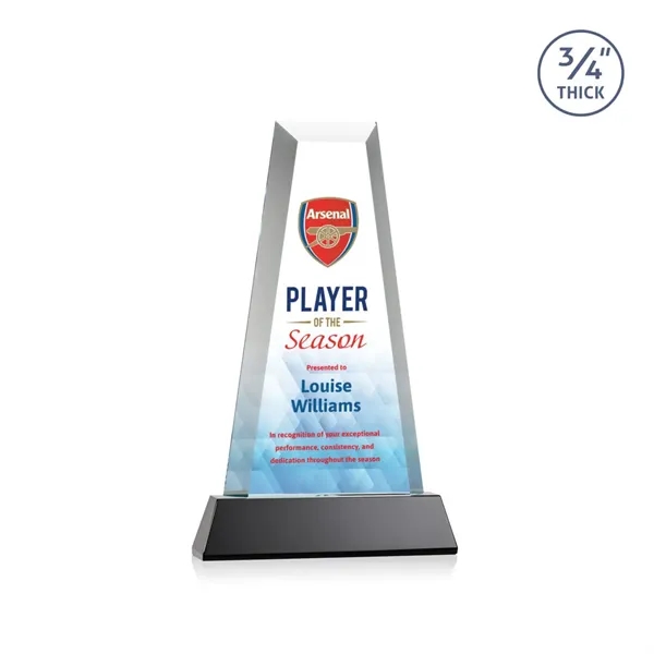 The elegant Imperial Award reflects a 0.75" thick Starfire Crystal tower... from ASI 84592 St Regis Group / St Regis