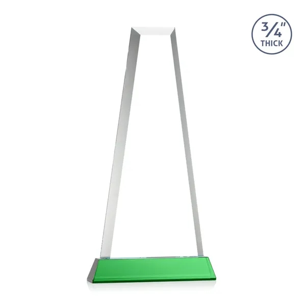 The elegant Imperial Award reflects a 0.75" thick Starfire Crystal tower... from ASI 84592 St Regis Group / St Regis