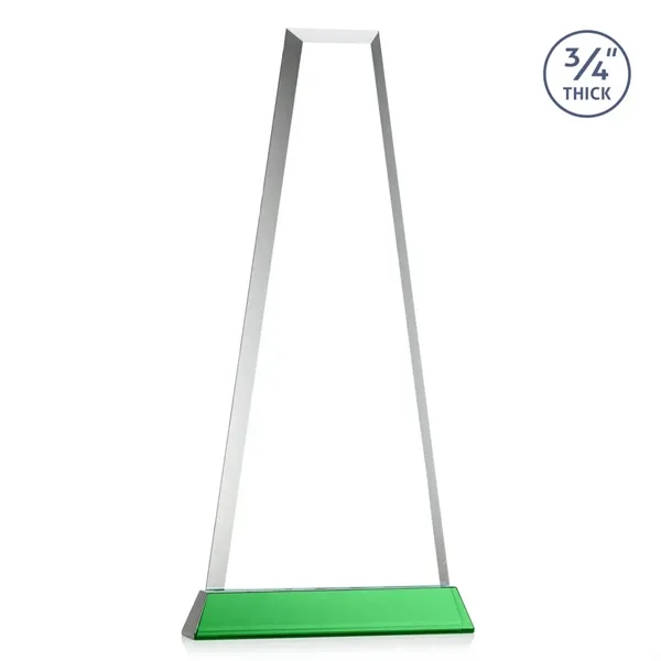 The elegant Imperial Award reflects a 0.75" thick Starfire Crystal tower... from ASI 84592 St Regis Group / St Regis