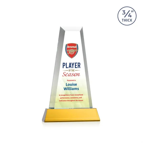 The elegant Imperial Award reflects a 0.75" thick Starfire Crystal tower... from ASI 84592 St Regis Group / St Regis