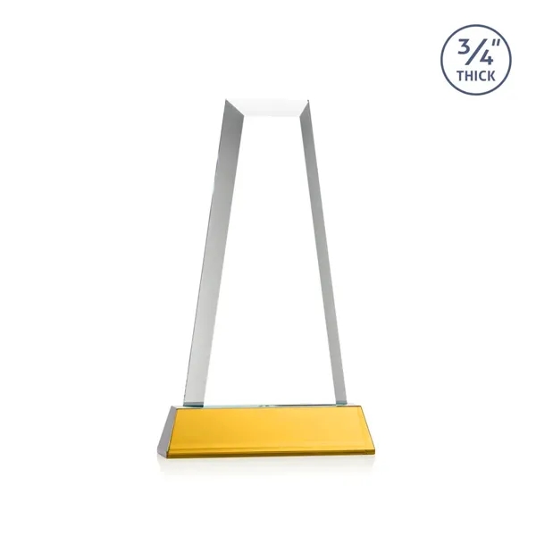 The elegant Imperial Award reflects a 0.75" thick Starfire Crystal tower... from ASI 84592 St Regis Group / St Regis