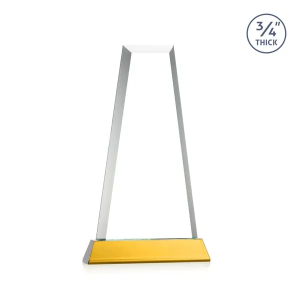 The elegant Imperial Award reflects a 0.75" thick Starfire Crystal tower... from ASI 84592 St Regis Group / St Regis