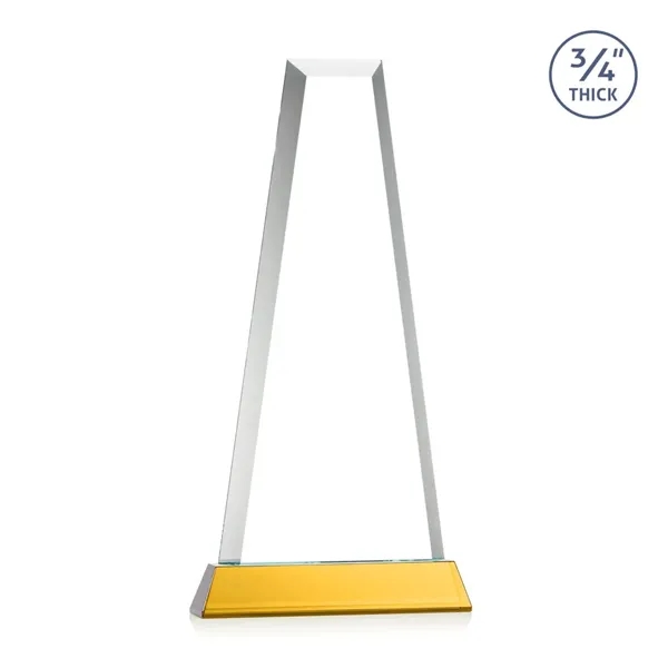 The elegant Imperial Award reflects a 0.75" thick Starfire Crystal tower... from ASI 84592 St Regis Group / St Regis