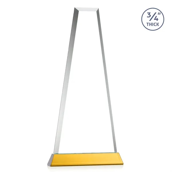 The elegant Imperial Award reflects a 0.75" thick Starfire Crystal tower... from ASI 84592 St Regis Group / St Regis