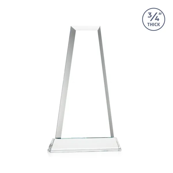 The elegant Imperial Award reflects a 0.75" thick Starfire Crystal tower... from ASI 84592 St Regis Group / St Regis