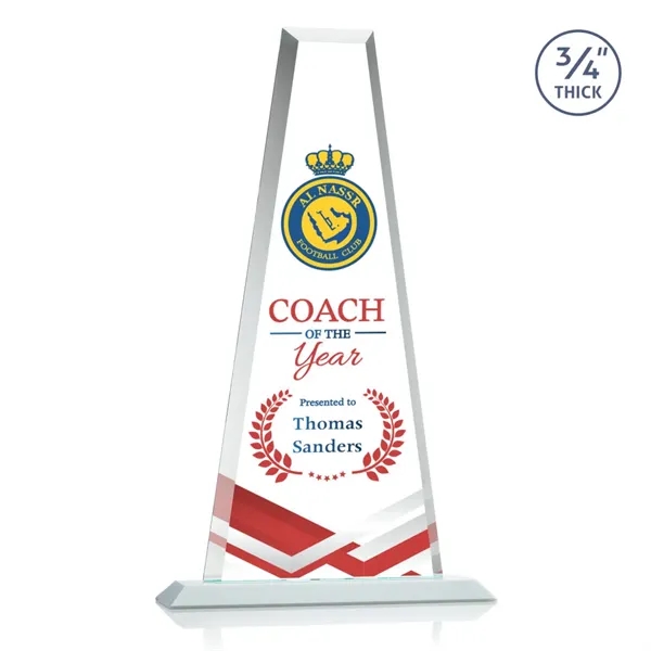 The elegant Imperial Award reflects a 0.75" thick Starfire Crystal tower... from ASI 84592 St Regis Group / St Regis