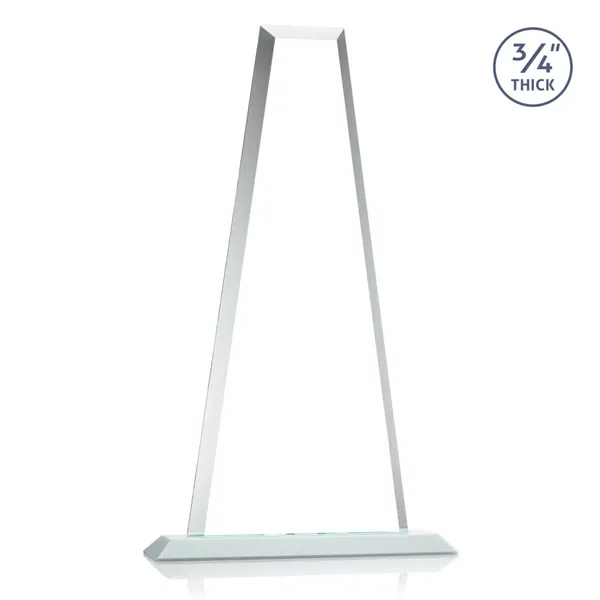 The elegant Imperial Award reflects a 0.75" thick Starfire Crystal tower... from ASI 84592 St Regis Group / St Regis