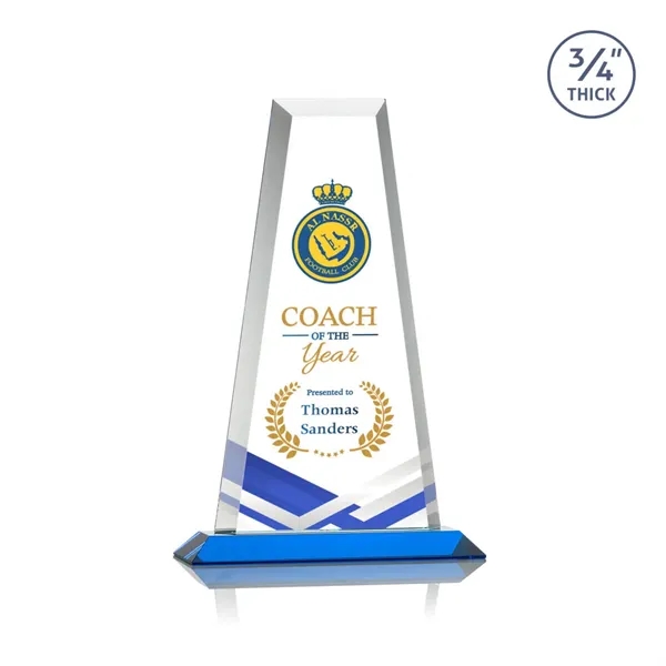 The elegant Imperial Award reflects a 0.75" thick Starfire Crystal tower... from ASI 84592 St Regis Group / St Regis