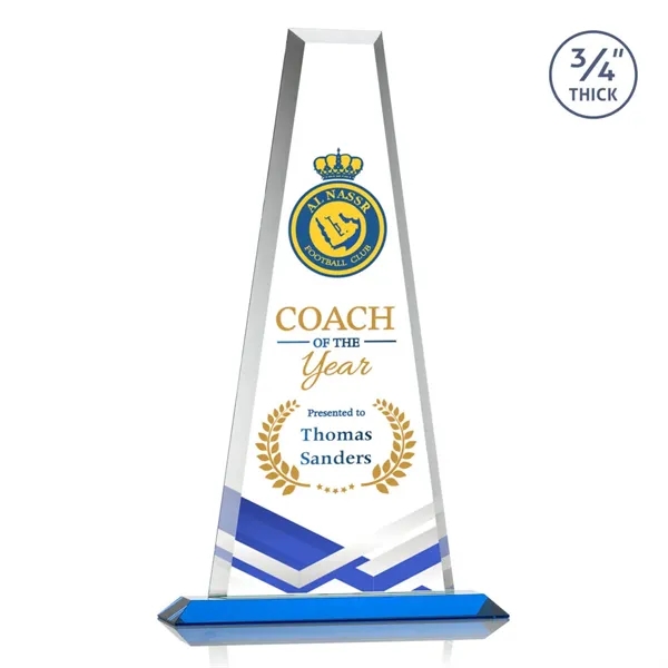 The elegant Imperial Award reflects a 0.75" thick Starfire Crystal tower... from ASI 84592 St Regis Group / St Regis