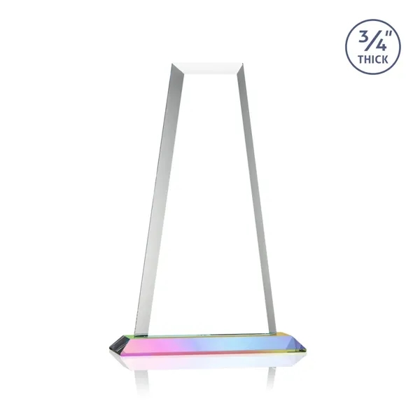 The elegant Imperial Award reflects a 0.75" thick Starfire Crystal tower... from ASI 84592 St Regis Group / St Regis