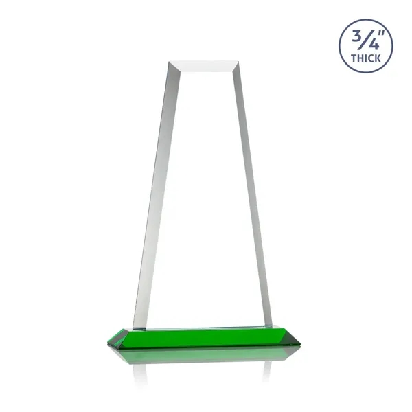 The elegant Imperial Award reflects a 0.75" thick Starfire Crystal tower... from ASI 84592 St Regis Group / St Regis