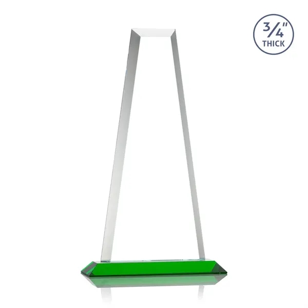 The elegant Imperial Award reflects a 0.75" thick Starfire Crystal tower... from ASI 84592 St Regis Group / St Regis