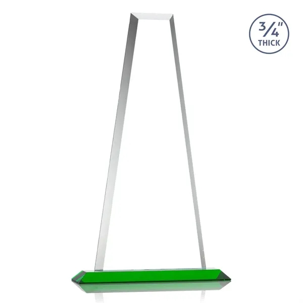 The elegant Imperial Award reflects a 0.75" thick Starfire Crystal tower... from ASI 84592 St Regis Group / St Regis