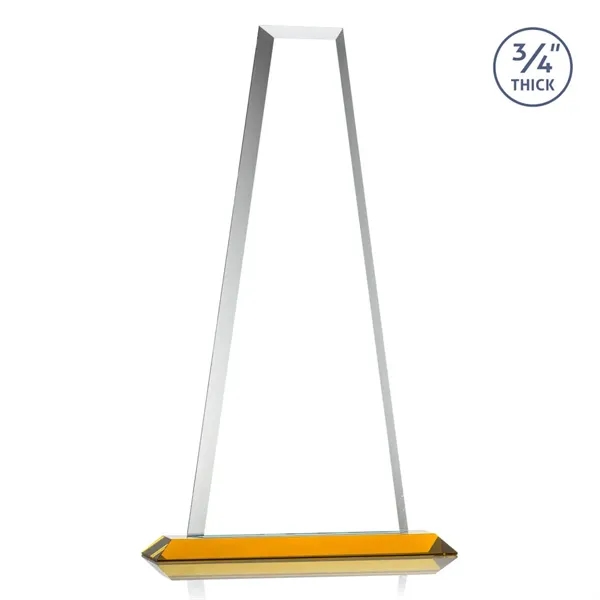 The elegant Imperial Award reflects a 0.75" thick Starfire Crystal tower... from ASI 84592 St Regis Group / St Regis