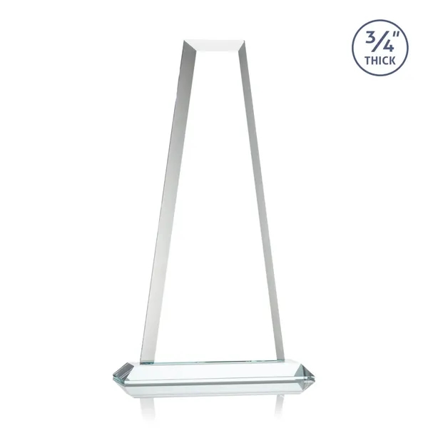 The elegant Imperial Award reflects a 0.75" thick Starfire Crystal tower... from ASI 84592 St Regis Group / St Regis