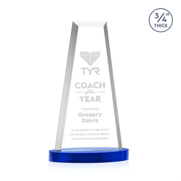 The elegant Imperial Award reflects a 0.75" thick Starfire Crystal tower... from ASI 84592 St Regis Group / St Regis