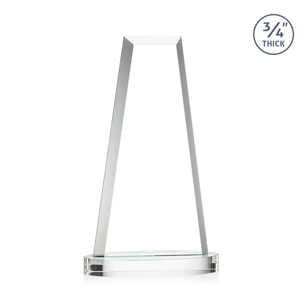 The elegant Imperial Award reflects a 0.75" thick Starfire Crystal tower... from ASI 84592 St Regis Group / St Regis