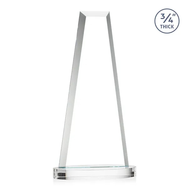 The elegant Imperial Award reflects a 0.75" thick Starfire Crystal tower... from ASI 84592 St Regis Group / St Regis