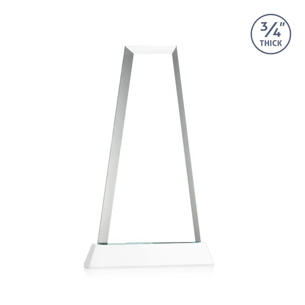 The elegant Imperial Award reflects a 0.75" thick Starfire Crystal tower... from ASI 84592 St Regis Group / St Regis