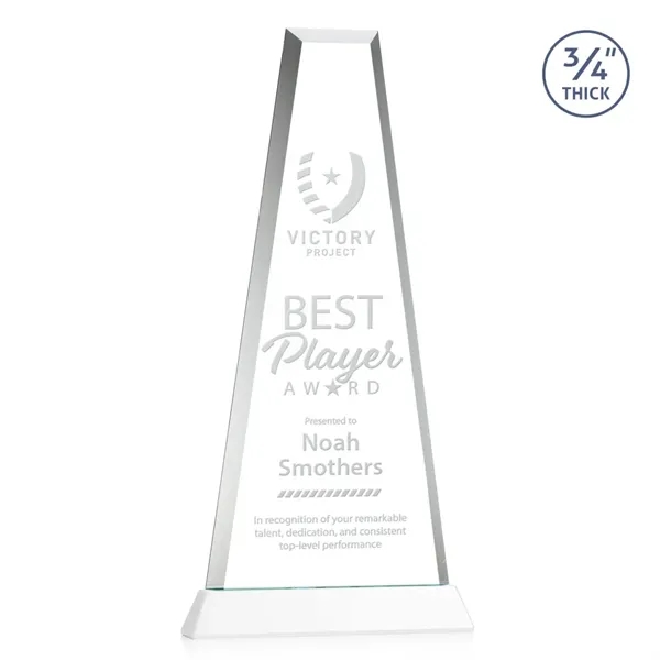 The elegant Imperial Award reflects a 0.75" thick Starfire Crystal tower... from ASI 84592 St Regis Group / St Regis