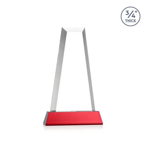 The elegant Imperial Award reflects a 0.75" thick Starfire Crystal tower... from ASI 84592 St Regis Group / St Regis