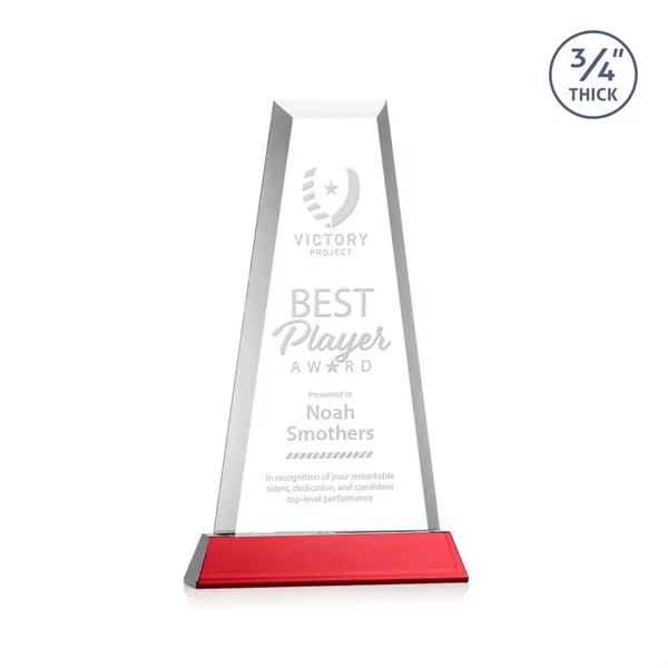 The elegant Imperial Award reflects a 0.75" thick Starfire Crystal tower... from ASI 84592 St Regis Group / St Regis