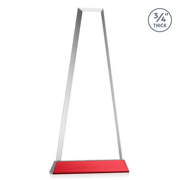 The elegant Imperial Award reflects a 0.75" thick Starfire Crystal tower... from ASI 84592 St Regis Group / St Regis