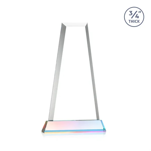 The elegant Imperial Award reflects a 0.75" thick Starfire Crystal tower... from ASI 84592 St Regis Group / St Regis