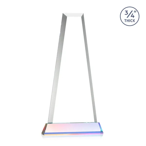 The elegant Imperial Award reflects a 0.75" thick Starfire Crystal tower... from ASI 84592 St Regis Group / St Regis