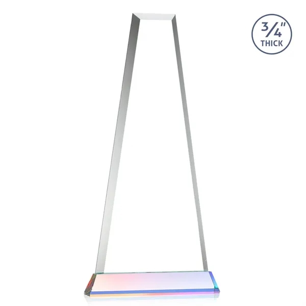 The elegant Imperial Award reflects a 0.75" thick Starfire Crystal tower... from ASI 84592 St Regis Group / St Regis