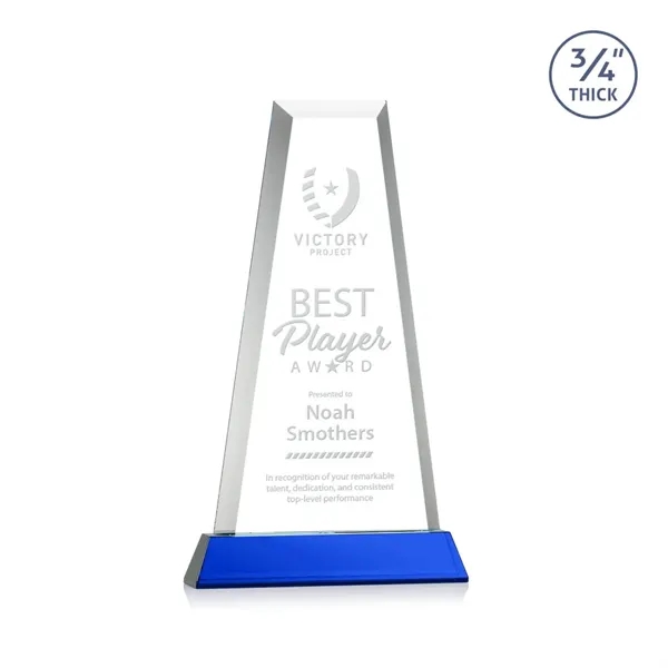 The elegant Imperial Award reflects a 0.75" thick Starfire Crystal tower... from ASI 84592 St Regis Group / St Regis