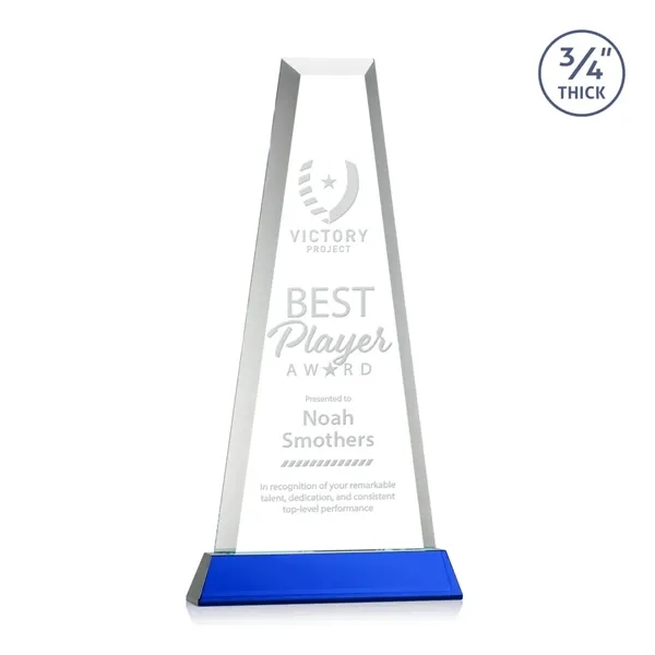 The elegant Imperial Award reflects a 0.75" thick Starfire Crystal tower... from ASI 84592 St Regis Group / St Regis