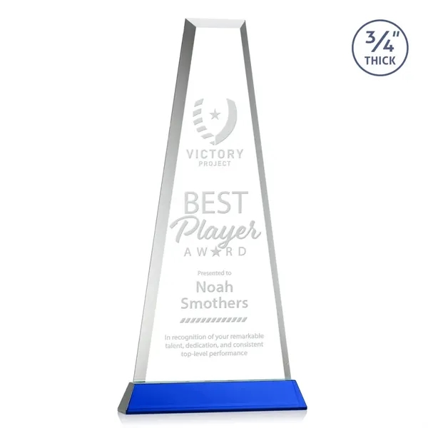 The elegant Imperial Award reflects a 0.75" thick Starfire Crystal tower... from ASI 84592 St Regis Group / St Regis