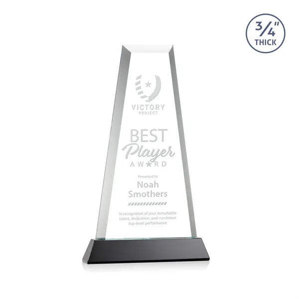 The elegant Imperial Award reflects a 0.75" thick Starfire Crystal tower... from ASI 84592 St Regis Group / St Regis