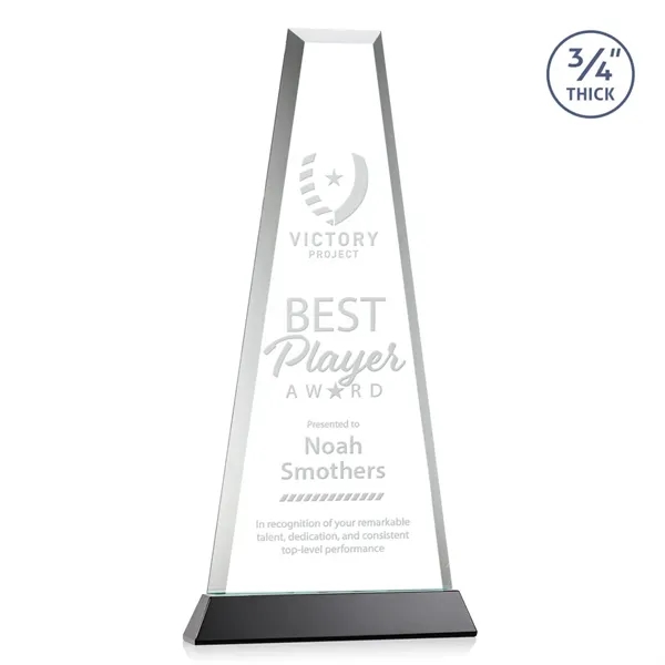 The elegant Imperial Award reflects a 0.75" thick Starfire Crystal tower... from ASI 84592 St Regis Group / St Regis